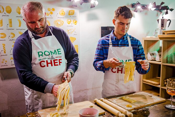 Rome Cooking Class 2-in-1: Make Fresh Pasta and Tiramisu Together - The social side is part of the meal
