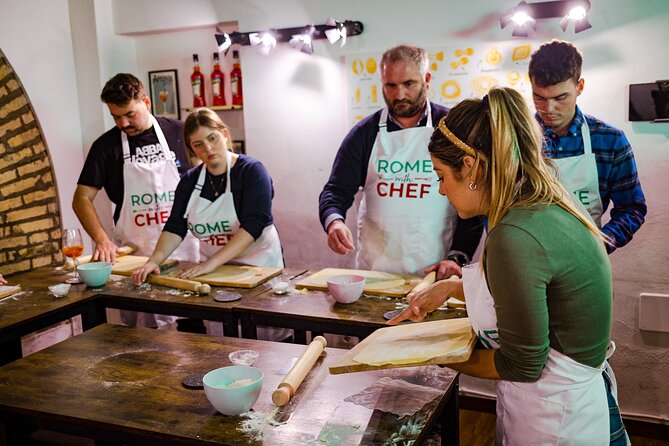 Rome Cooking Class 2-in-1: Make Fresh Pasta and Tiramisu Together - Carbonara or cacio e pepe for the main course