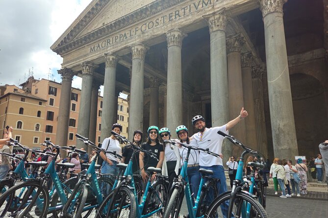 Rome E-Bike Tour with a Local! Top Attractions & Hidden Gems! - Campo de’ Fiori and a welcome snack
