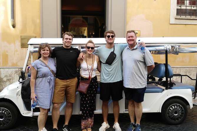 Rome: Evening Golf Cart Semi or Private Tour with Aperitivo - Piazza Navona and Bernini’s Fountain of the Four Rivers