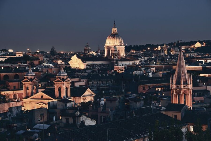 Rome: Evening Golf Cart Tour with Aperitivo - The Mouth of Truth and the old neighborhoods