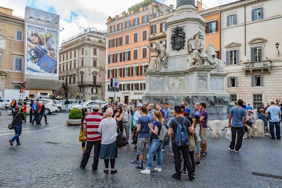 Rome: Fountains and Squares Small-Group Walking Tour - Sant’Ignazio and the painted dome that fools the eye