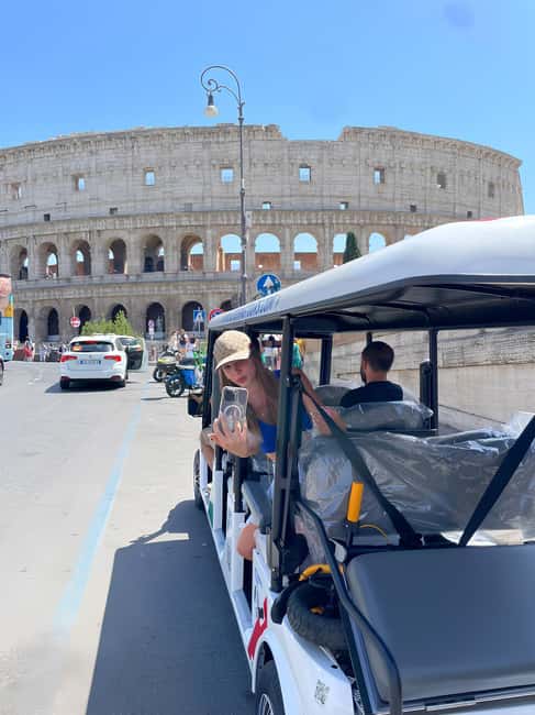 Rome: Fun Golf Cart Tour with Music and Gelato - Pantheon and Santa Maria sopra Minerva