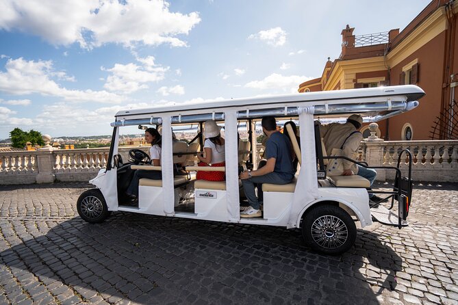 Rome Golf Cart Tour : Half-Day Private or Small Group Sightseeing - Trevi Fountain and the coin tradition