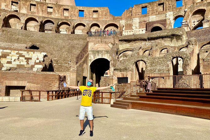Rome: Guided Tour of Colosseum Arena with Roman Forum Entrance - What the one-hour Colosseum visit includes