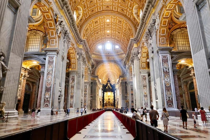 Rome: Guided Tour of St. Peter's Basilica, Grottoes & Square - Key points to know before booking