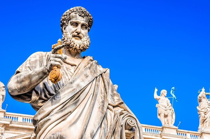 Rome: Guided Tour of St. Peter's Dome Climb, Basilica & Vatacombs - Seeing the papal crypts and the limits of the vatacombs visit