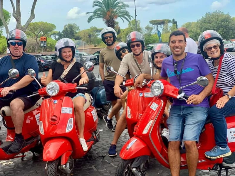Rome: Guided Vespa Tour with Self-Drive or as a Passenger - Key points to know before booking