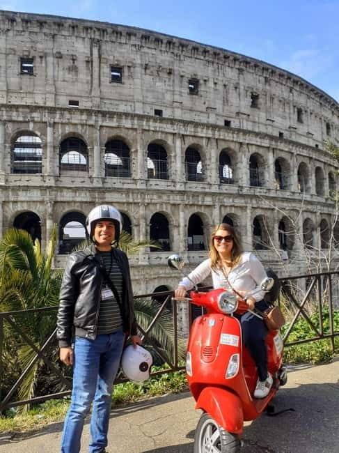 Rome: Guided Vespa Tour with Self-Drive or as a Passenger - Castel Sant’Angelo from the outside