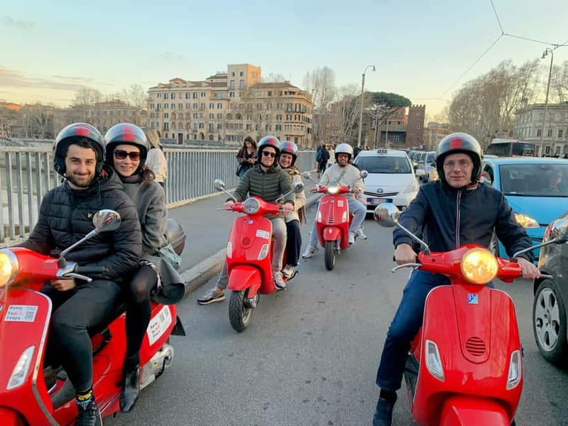 Rome: Guided Vespa Tour with Self-Drive or as a Passenger - Choosing between self-drive and passenger seating