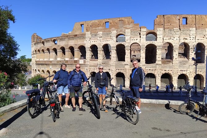 Rome Highlights by E-Bicycle Small group - The Mouth of Truth and Rome’s playful side