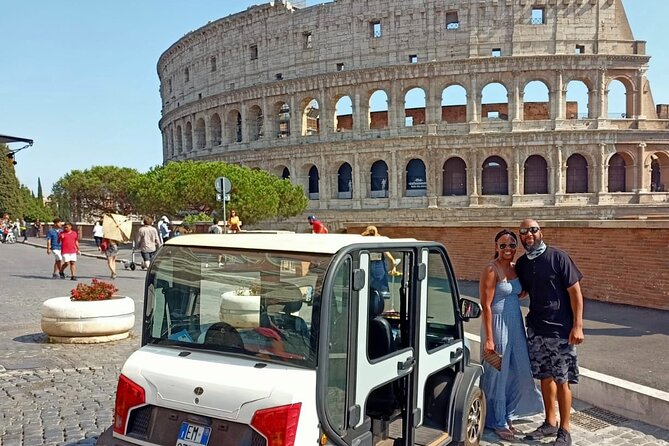 Rome Highlights by Golf Cart Private Tour - The Forum Boarium and Mouth of Truth