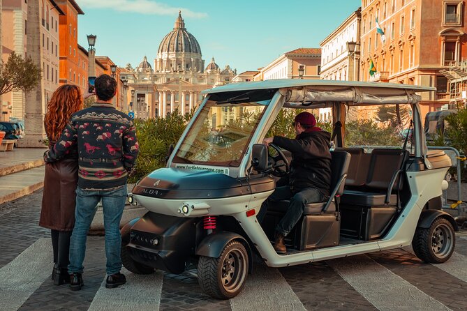 Rome Highlights by Golf Cart Private Tour - Trevi Fountain and the column of Trajan