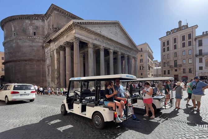 Rome Highlights City Tour by Golf Cart with Gelato - Starting at Via Urbana and heading to the Colosseum