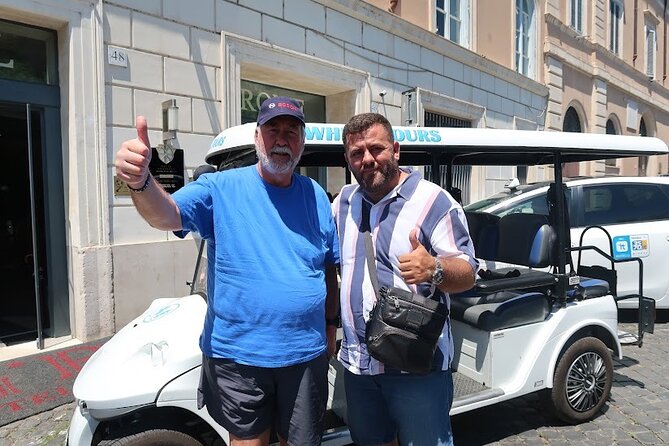 Rome Highlights City Tour by Golf Cart with Gelato - Piazza Venezia, Tiber Island, and Caesar’s assassination site