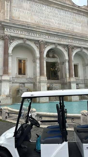 Rome: Highlights Golf Cart Tour with Pizza Snack & Gelato - The Colosseum, Palatine Hill, and Circus Maximus