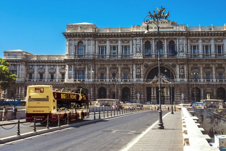 Rome: Hop-On Hop-Off Bus and Optional Cruise Port Transfer - The open-top ride and onboard commentary