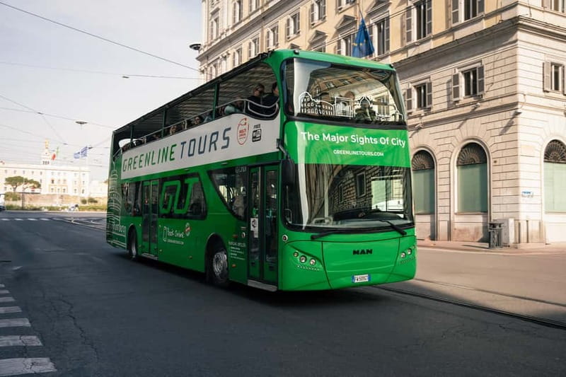 Rome:Hop-On Hop-Off Panoramic Open Bus Ticket 3 Circuits x 1 - Villa Borghese, Barberini, and Rome’s elegant north side
