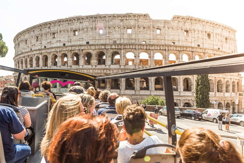 Rome: Hop-on Hop-off Sightseeing Bus Tour with Audioguide - Circus Maximus and the Mouth of Truth