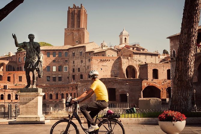 Rome in a Day Cannondale E-Bike Tour with Typical Italian Lunch - Villa Borghese and the Pantheon
