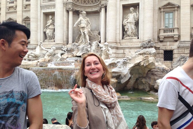 Rome in a Day Group Tour with Vatican Museums and Colosseum - Trevi Fountain is beautiful, crowded, and brief