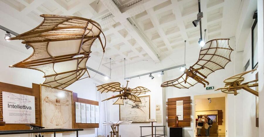 Rome: Leonardo da Vinci Exhibition Entrance Ticket - Nine Holograms Add a Modern Layer