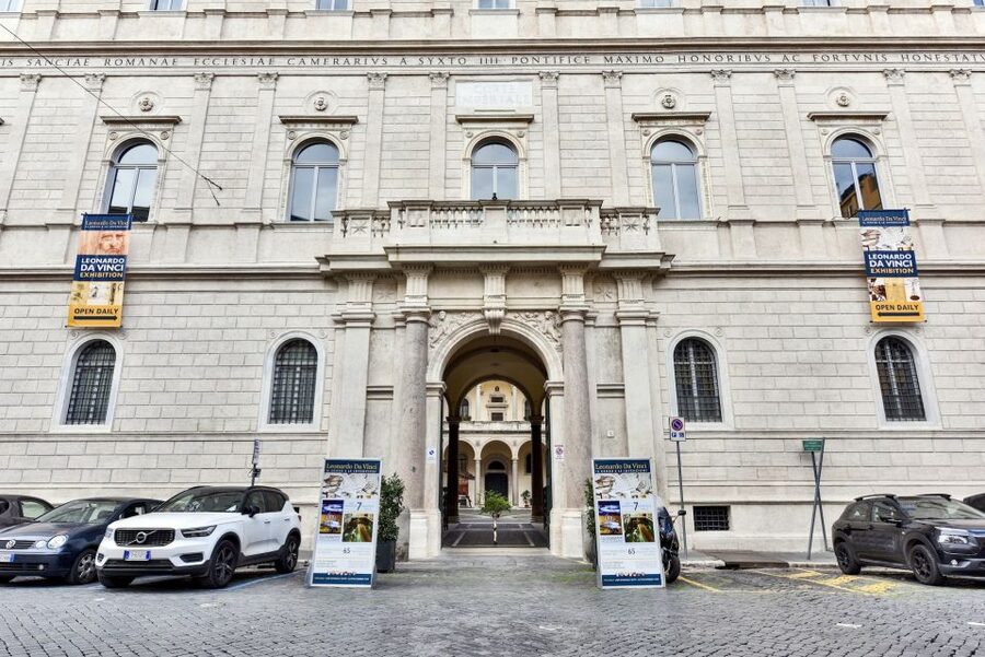 Rome: Leonardo da Vinci Exhibition Entrance Ticket - The Strange Ancient Tomb Beneath the Palazzo