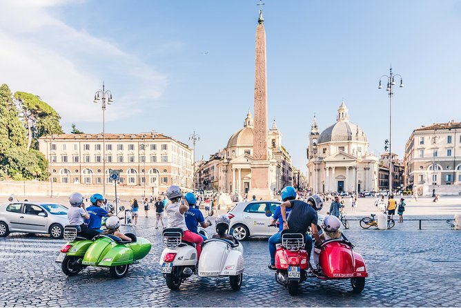 Rome Morning Vespa Sidecar Tour in Rome with Cappuccino - Trattorias, the Jewish Ghetto, and Rome’s everyday side