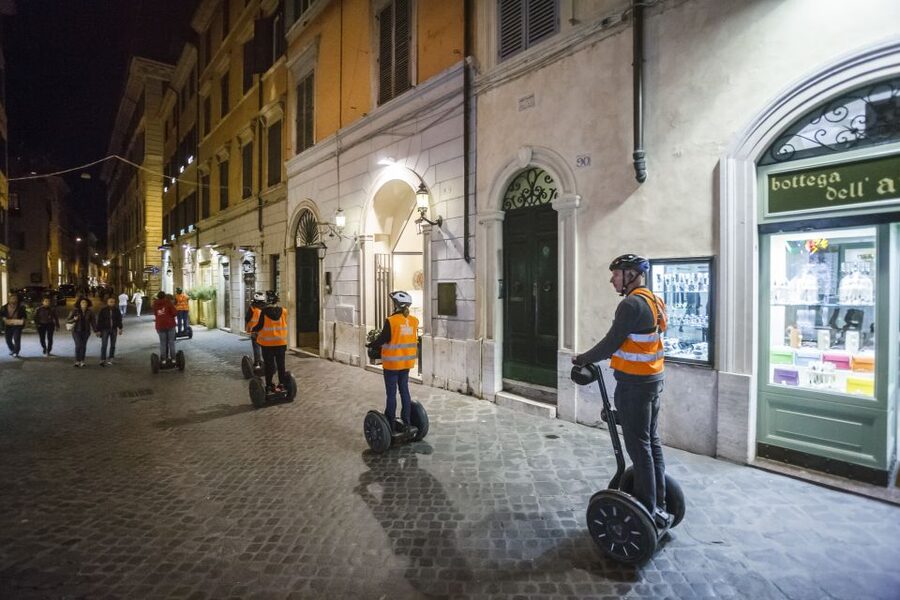 Rome: Night Segway Tour - Spanish Steps Under the Evening Lights
