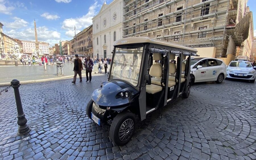 Rome: Night Tour of the City by Golf Cart (Private option) - Piazza Venezia and Rome’s grand central stage