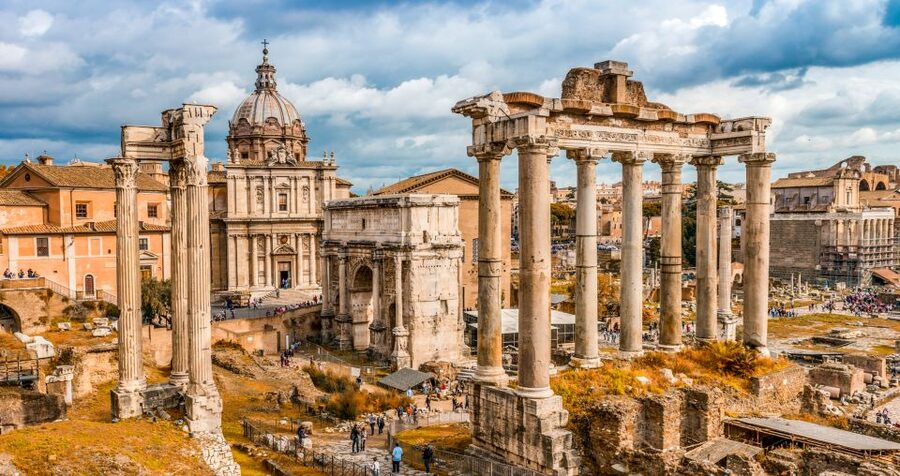 Rome:Palatine Hill Roman Forum Experience & Multimedia Video - Redeeming your voucher at Piazza d’Aracoeli