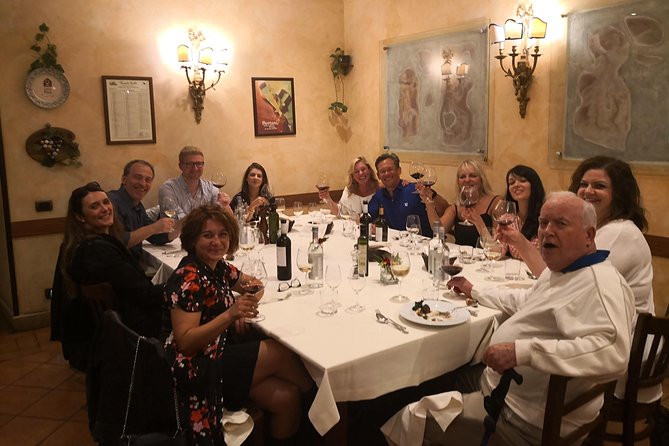 Rome Pantheon: Fine Food & Wine Pairing Dinner with Sommelier - Sitting down to a Roman dinner
