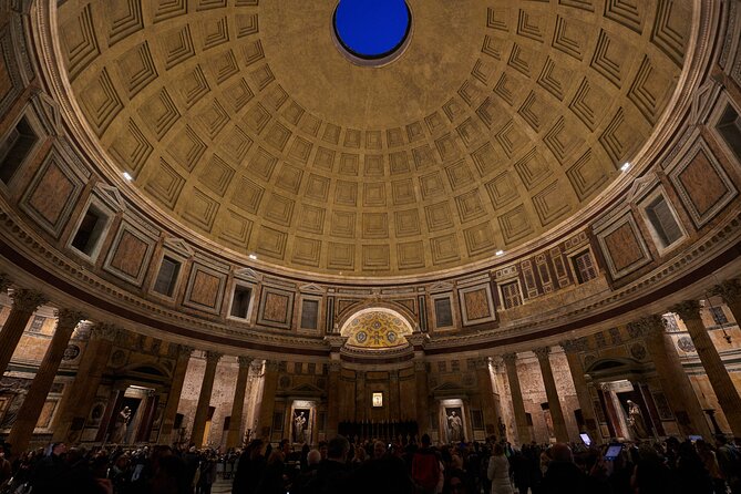 Rome: Pantheon Skip The Line Tickets - Entering through the oculus and concrete dome