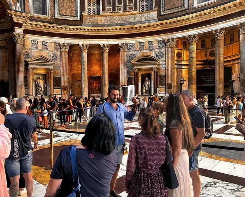 Rome: Pantheon Small-Group Guided Tour with Entry Ticket - The 10-minute walk to the Pantheon