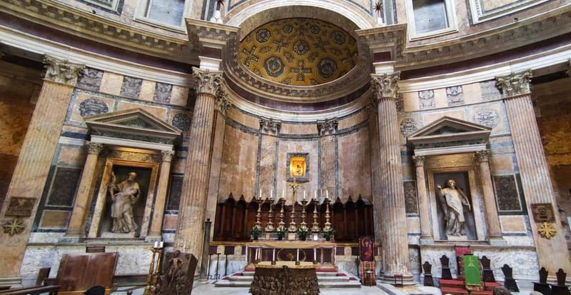 Rome: Pantheon Small-Group Guided Tour with Entry Ticket - Inside the Pantheon: dome, light, and scale