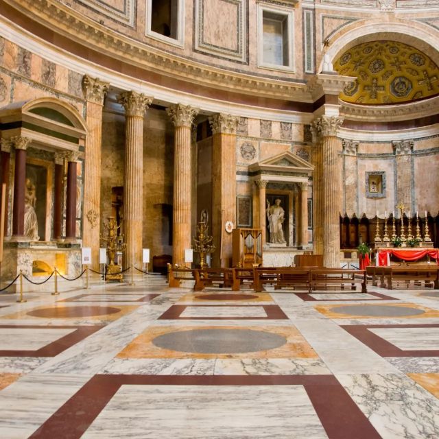 Rome: Pantheon Timeless Marvel Guided Tour with Entry Ticket - Key points to know before booking