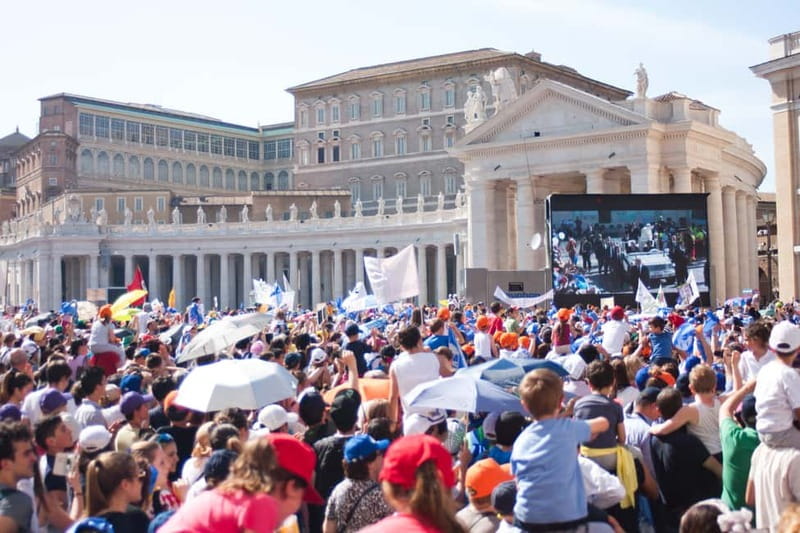 Rome: Papal Audience with Pope Leo IV - Finding a useful place to see the Pope