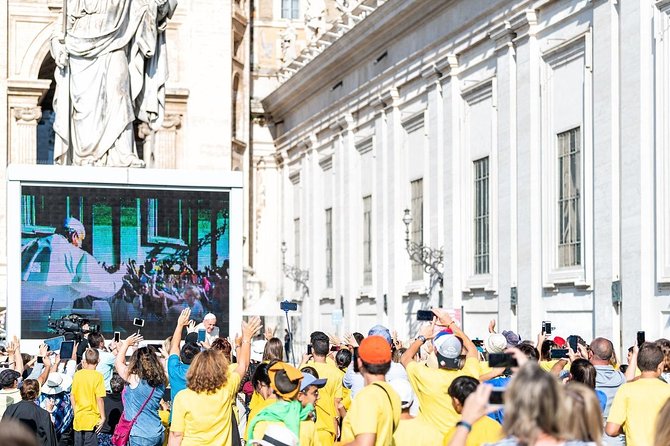 Rome: Papal Audience with Pope Leo XIV - Entering St. Peter’s Square with a reserved place