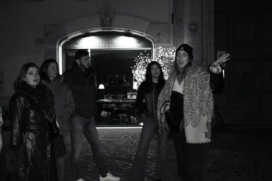Rome: Paranormal Night Walking Tour & Secret Backstreets - Clivo di Rocca Savella and the quieter lanes