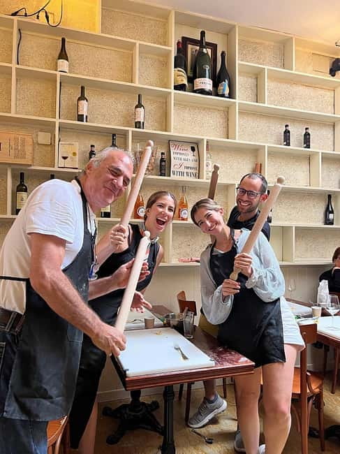 Rome: Pasta Cooking Class with Market Visit and Wine - How the six-hour schedule works