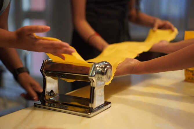 Rome Pasta Making Class with Italian Sauces and Wine Included - Three sauces, with Roman choices on the table
