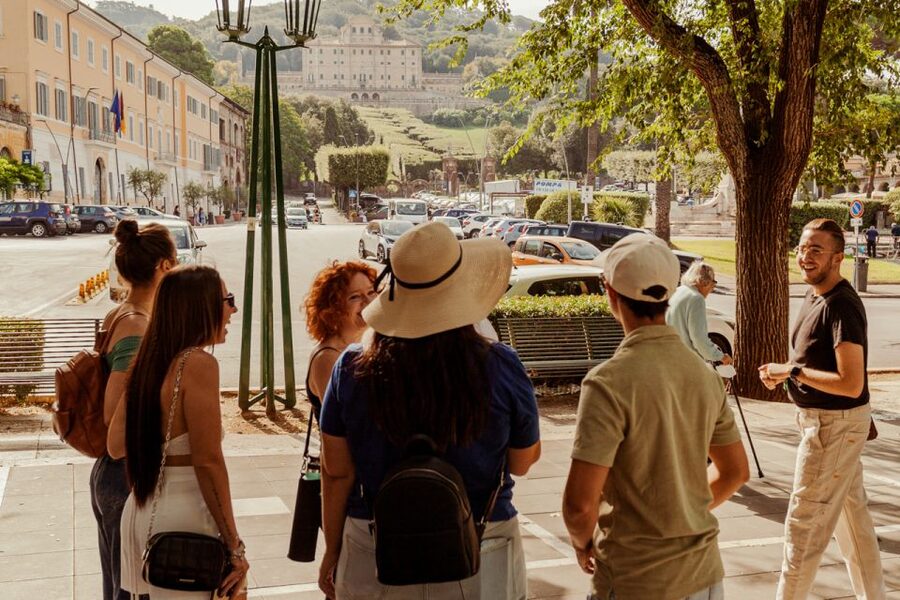 Rome: Pasta Making with Wine Tasting and Dinner in Frascati - Wine tasting in a 15th-century family cellar