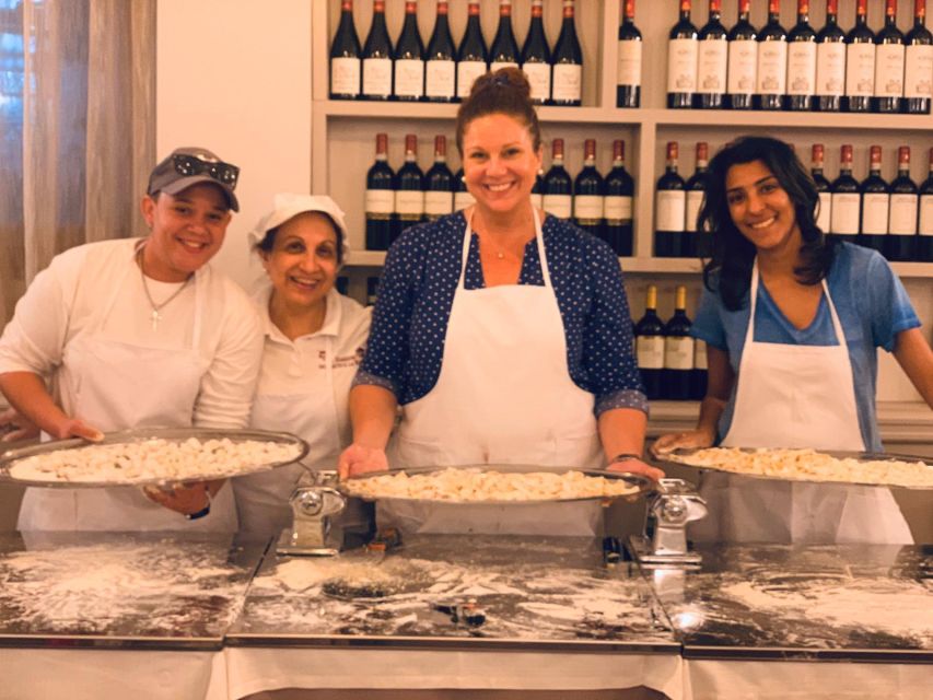 Rome: Pasta & Tiramisu Class with Free Flowing Fine Wine - Making handmade pasta from scratch