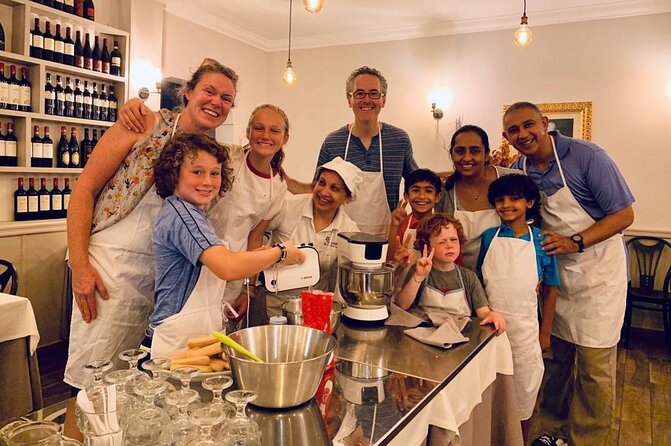 Rome Pasta & Tiramisu Making Class with Fine Wine - Key points to know before booking