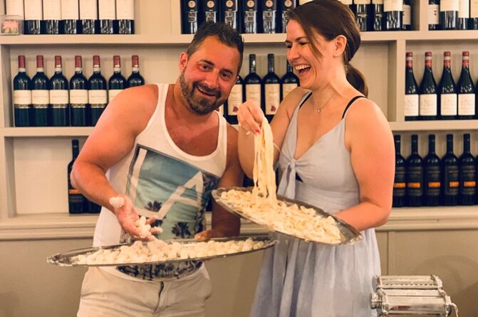 Rome Pasta & Tiramisu Making Class with Fine Wine - What the wine service really means