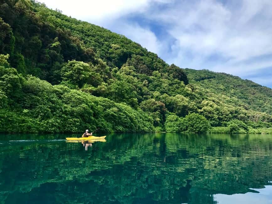 Rome: Popes' Lake, Kayak Tour with Swimming & Roman Pizza - Why Lake Albano makes a good Rome side trip