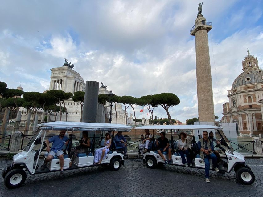 Rome: Private Customizable 3-Hour Golf Cart City Tour - Why a golf cart makes sense in Rome