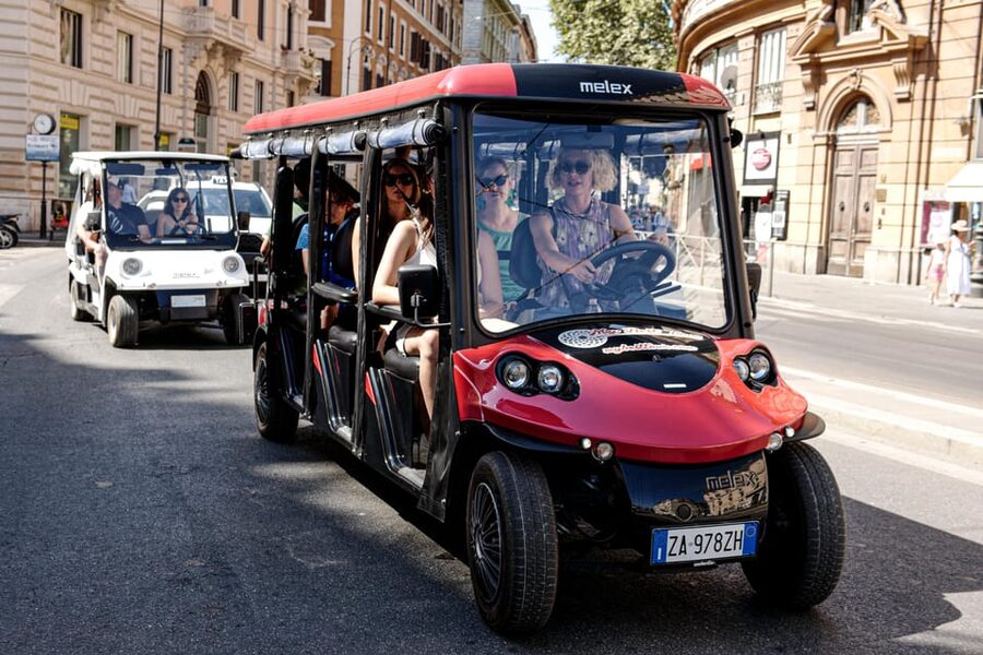 Rome: Private Customizable 3-Hour Golf Cart City Tour - Trevi Fountain and the Spanish Steps