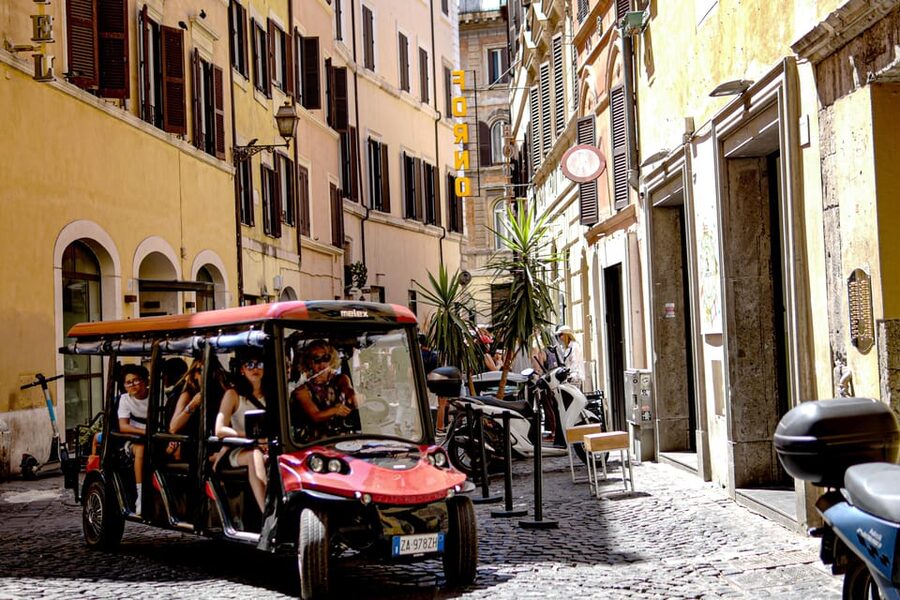 Rome: Private Customizable 3-Hour Golf Cart City Tour - Churches, Bernini, and lesser-known corners