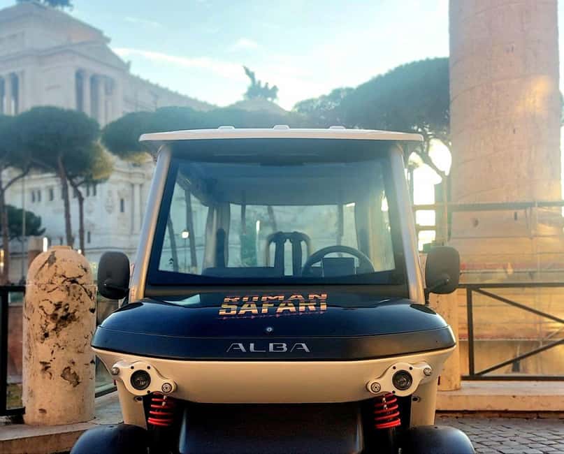 Rome: Private Golf Cart tour with a Local Guide - Roman Forum and Rione Monti: ancient stone, living streets